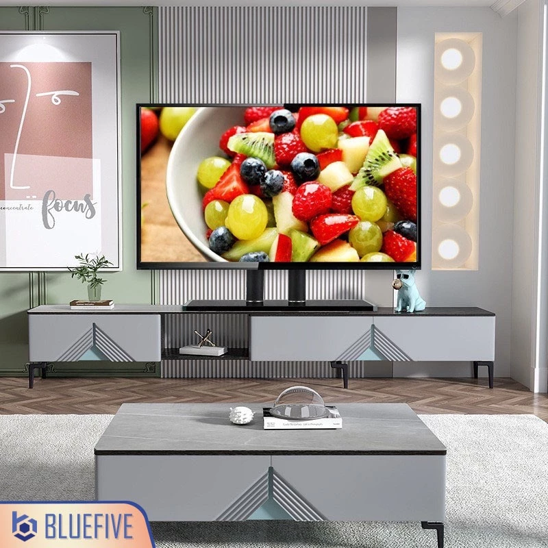 BLUE FIVE ขาแขวนทีวี ขาตั้งทีวีแบบตั้งโต๊ะ ขาตั้งจอ LED LCD รุ่นBF-07 รองรับทีวี 32-70 นิ้ว รองรับ นน.55 กก.