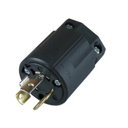 3122N ปลั๊กตัวผู้ขาล็อก 3P(3P,3W GND) 15A 250V "AMERICAN DENKI