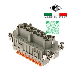 CSHF-16 CSH Series Insert, Female, Size 77.27, 16 Pin, 16A ILME