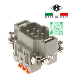 ILME รุ่น CSHM06 Squich Male Insert 6Pin+E 16A500V