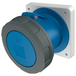 3380 MENNEKES ปลั๊กตัวเมียฝังตรง (2P+E) 125A 230V IP67