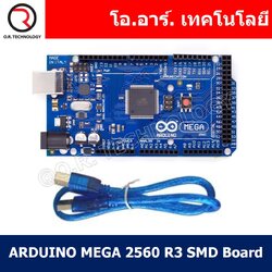 (1ชิ้น) AA004 บอร์ดอาร์ดูโน่ MEGA 2560 R3 SMD พร้อมสาย USB (Arduino MEGA 2560 R3 SMD Board with USB cable)