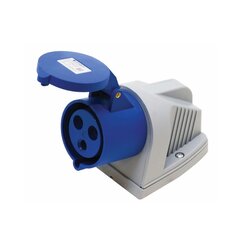 HTB113 ปลั๊กตัวเมียติดลอย 2P+E 16A 230V IP44 "DAKO"