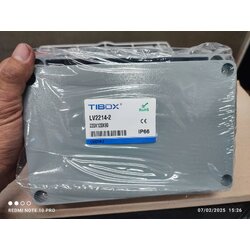 LV2214-2 กล่องอลูมิเนียม (Aluminum Enclosure IP66) Size :W140xH220xD90mm "TIBOX"