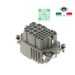 ILME CXF8/24 Crimp Insert Female 32Pin 16A500V