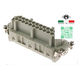 "ILME"CCEF24 Insert Female 24Pin+E 16A500V