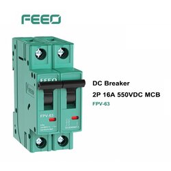 FPV-63 DC Breaker 2P 16A 550VDC MCB (FPV-63)