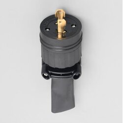 "AMERICAN DENKI"2322RW 2-Pole 2-Wire 30A 250V Waterproof Plug IP65