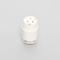 AMERICAN DENKI 7114GN,7114GN-IV 2-Pole 3-Wire Grounding 15A 125V (NEMA 5-15) Connector Body (Nylon Housing)