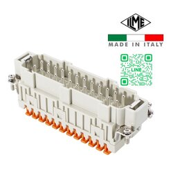 "ILME" CSHM-24 Squitch lock male 24Pin 16A 500V