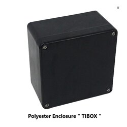 PSM-0708 polyester enclosure size 80x75x55mm+Plate Tibox