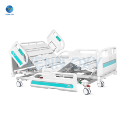เตียงผู้ป่วยไฟฟ้า 8 ฟังก์ชั่น รุ่นปีกนก แกรนด์ ดีลักซ์ Grand Deluxe Electric Hospital Bed (A-076) - (รับประกันนาน 6 ปี)