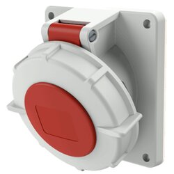 3485 MENNEKES (รหัสเดิม 1485) ปลั๊กตัวเมียฝังเฉียง (3P+N+E) 16A 400V IP67