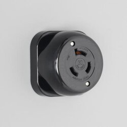 AMERICAN DENKI 3361 3-Pole 3-Wire 30A 600V Surface Receptacle