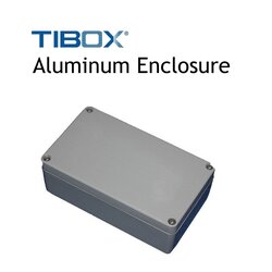 LV-10P Aluminum Terminal Block Enclosure IP66 10P 10A IP66 Size : 127x80x57 mm."Tibox"