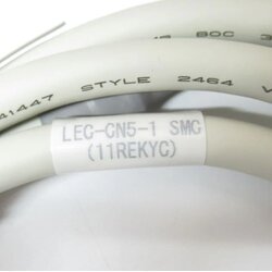 LEC-CN5-5, 5m Cable SMC รุุ่น LEC-CN5-5, 5m. Electric Actuator Peripheral Devices,SMC