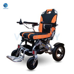 รถเข็นวีลแชร์ไฟฟ้า Ultra Light Pro (AD-245 Pro) เพิ่มการรองรับน้ำหนักได้มากพิเศษ 180 KG - (รับประกันนาน 3 ปี)