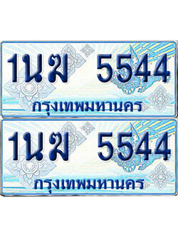 ทะเบียนรถตู้ 5544 รถตู้ป้ายฟ้า 1นฆ 5544 เลขประมูล (1)