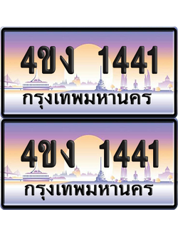 ทะเบียน 1441 ป้ายประมูล 4ขง 1441 (6)