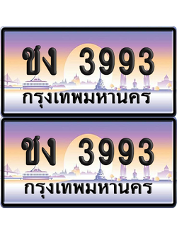 ทะเบียน 3993 ป้ายประมูล - ชง 3993 พร้อมส่งมอบ จากกรมขนส่ง (เลขสวย)
