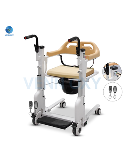 เก้าอี้เคลื่อนย้ายผู้ป่วย ระบบไฟฟ้า พร้อมรีโมทไร้สาย (รับประกัน 2 ปี)