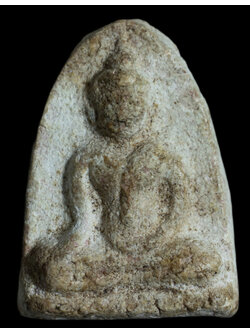 พระหลวงปู่ชู คงชูนาม พิมพ์หลวงพ่อโต วัดนาคปรก ภาษีเจริญ กรุงเทพ เนื้อผง ปี 2472