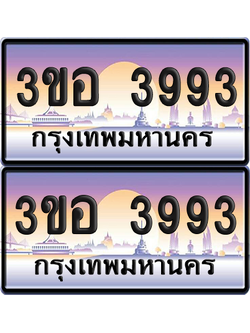 ทะเบียน 3993 ป้ายประมูล - 3ขอ 3993 พร้อมส่งมอบ จากกรมขนส่ง (6)