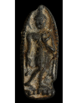 ลีลาข้างเม็ด พิมพ์เล็ก เนื้อชินสังฆวานร สมัยอยุธยาตอนกลาง