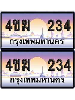 ทะเบียน 234 ป้ายประมูล 4ขฆ 234 (6)