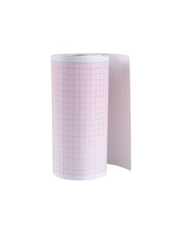 กระดาษเครื่องตรวจคลื่นไฟฟ้าหัวใจ ECG EKG 80 มม. (1 แพ็ค 2 ม้วน)