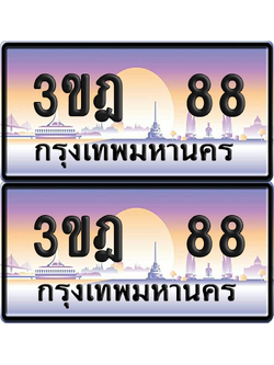 ทะเบียน 88 PAITABIEN – 3ขฎ 88 เลขประมูล VIP (6)