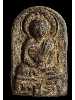 พระหลวงปู่ทวด วัดพะโค๊ะ ปี 2506 พิมพ์ชลูด