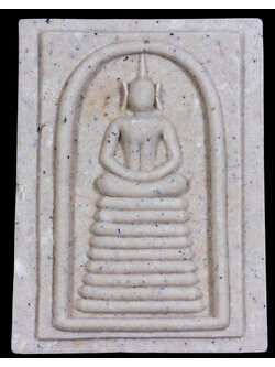 พระสมเด็จเนื้อผงพุทธคุณ หลวงพ่อเปิ่น วัดบางพระ รุ่นมหามงคลมหาลาภ ปี 2556