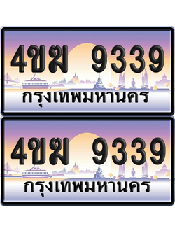 ทะเบียน 9339 ป้ายประมูล 4ขฆ 9339 (4)