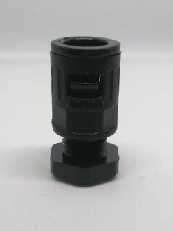 SM-G-AD10/PG7 Fitting (ข้อต่อตรงท่อร้อยสายไฟพลาสติก) SM-G-AD10/PG7