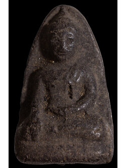 พระเนื้อว่านหลวงพ่อวัดทุ่งคา หลังยันต์ ปี 2505