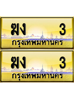 PAITABIEN 3 ทะเบียนรถ ฆง 3 (NEW)