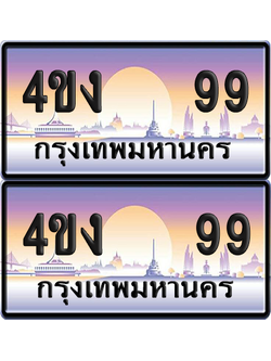 ทะเบียน 99 ป้ายประมูล 4ขง 99 (6)