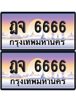 ทะเบียน 6666 ป้ายประมูล ฎจ 6666 พร้อมส่งมอบ (6)