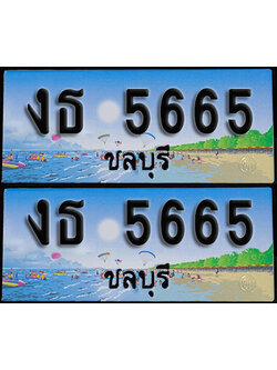 ทะเบียน 5665 – งธ 5665 ชลบุรี (1)