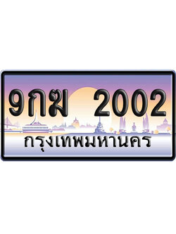 ทะเบียน 2002 ป้ายประมูล 9กฆ 2002 ป้ายกราฟฟิก (4)