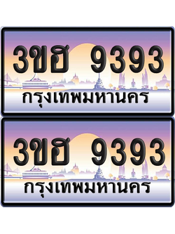 ทะเบียน 9393 ป้ายประมูล - 3ขฮ 9393 พร้อมส่งมอบ จากกรมขนส่ง (4)