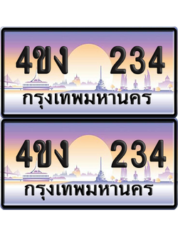 ทะเบียน 234 ป้ายประมูล 4ขง 234 (4)