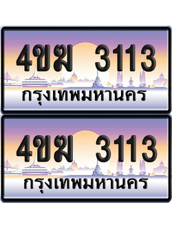 ทะเบียน 3113 ป้ายประมูล 4ขฆ 3113 (6)