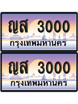 ทะเบียน 3000 ป้ายประมูล - ญส 3000 ผลรวมดี 14 พร้อมส่งมอบ จากกรมขนส่ง (6)