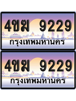 ทะเบียน 9229 ป้ายประมูล 4ขฆ 9229 (4)