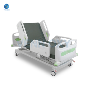 เตียงผู้ป่วยไฟฟ้า 5 ฟังก์ชั่น รุ่นปีกมังกรแบบมีปุ่มกดข้างเตียง (A-052-Luxury) - (รับประกันนาน 6 ปี)
