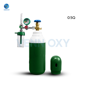 ถังออกซิเจน ขนาด 0.5 คิว (แบบสั้น)
