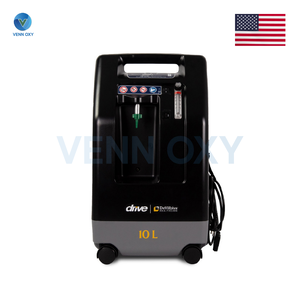 เครื่องผลิตออกซิเจน 10 ลิตร Devilbiss 1025KS (USA) รุ่นแรงดันสูง สำหรับผู้ป่วยเจาะคอ รับประกันศูนย์ไทย 3 ปี