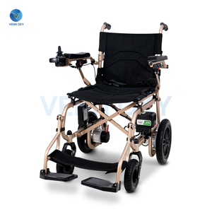 รถเข็นวีลแชร์ไฟฟ้า รุ่นแอร์สลิม Airy Captain พับได้ น้ำหนักเบา 14 kg.